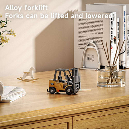 ⏰46% OFF - Mini Desktop Remote Control Forklift Truck Toy