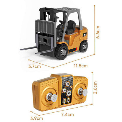 ⏰46% OFF - Mini Desktop Remote Control Forklift Truck Toy