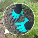 Luvas de Jardinagem com Garras