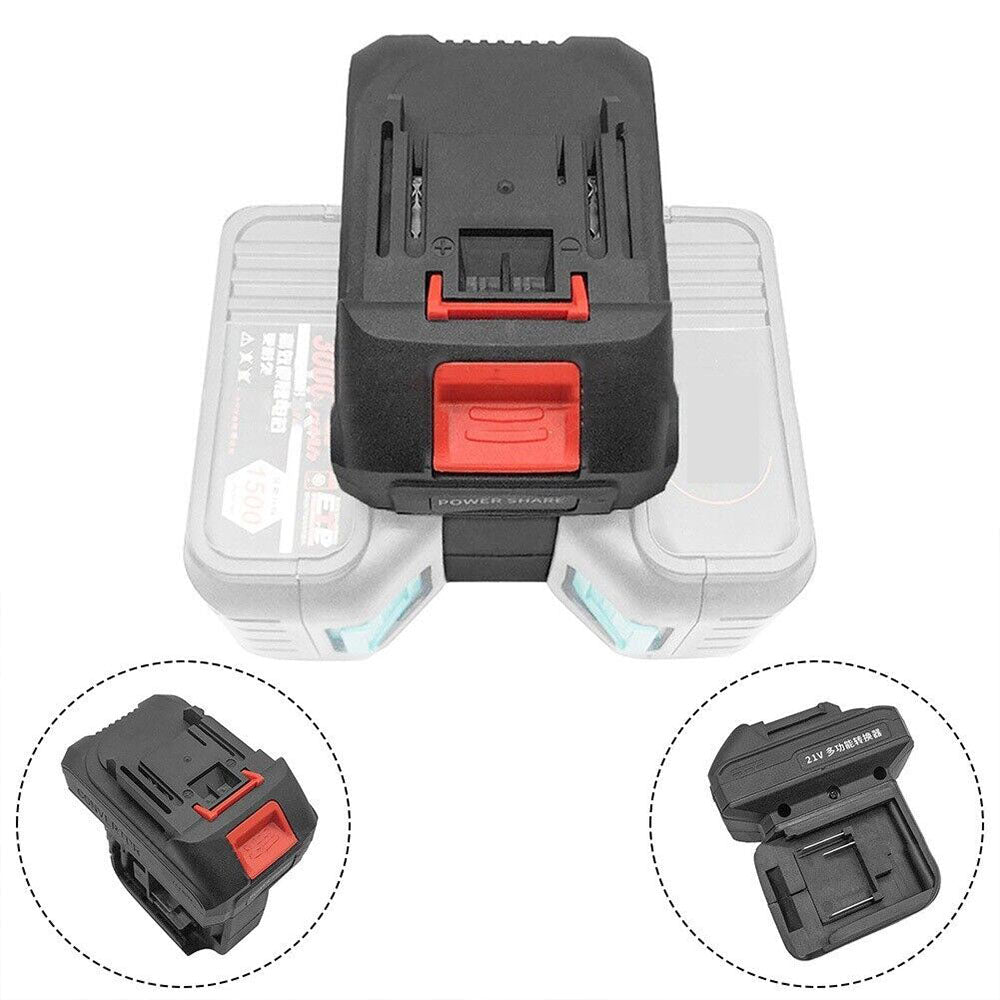 Doublez la capacité de la batterie de vos outils grâce à notre convertisseur de batterie fiable