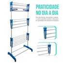 MaxDry Tower™ – Varal Dobrável 3 Andares