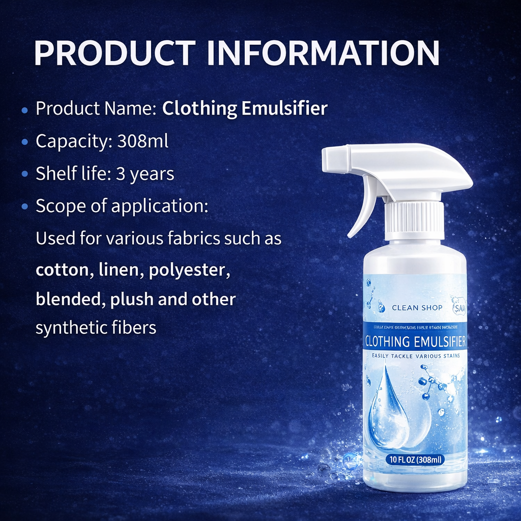 Stain Remover That Saves Your Clothes — Works in Minutes, No Scrubbing