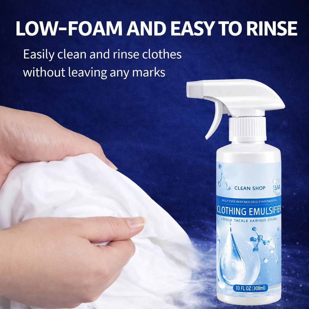 Stain Remover That Saves Your Clothes — Works in Minutes, No Scrubbing
