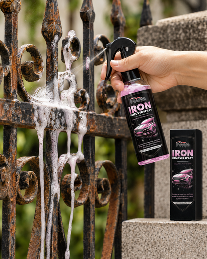 🔥2-in-1 Car Rust Removal Kit – Rust Remover Spray with High-Pressure Water Gun