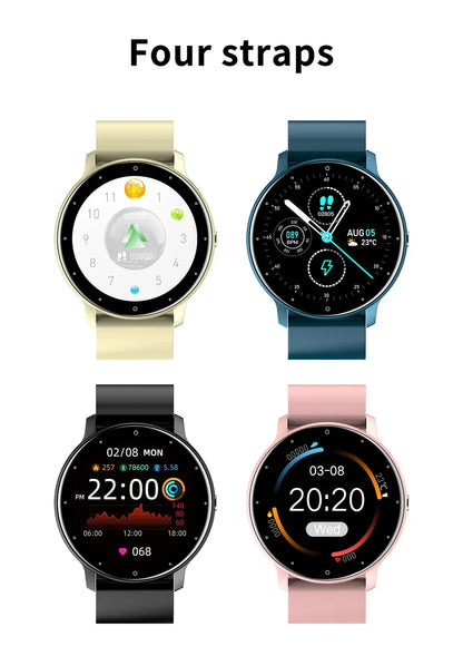 Nouvelle Montre Connectée Homme Écran Tactile Complet Sport Fitness Étanche IP67