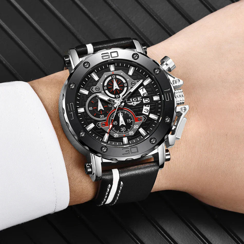 Montres Homme Grande Marque Luxe Quartz Montre Pour Homme Étanche Sport Grand