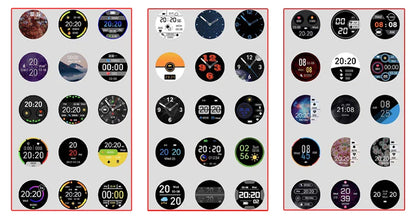 Nouvelle Montre Connectée Homme Écran Tactile Complet Sport Fitness Étanche IP67