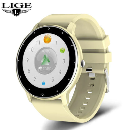 Nouvelle Montre Connectée Homme Écran Tactile Complet Sport Fitness Étanche IP67
