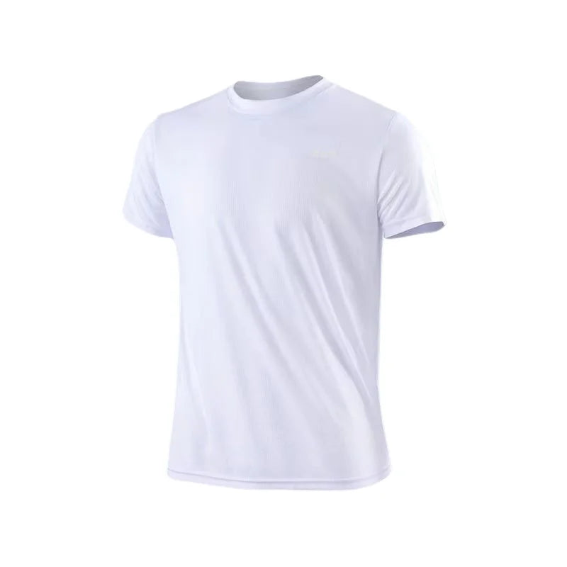 T-shirt de sport d'entraînement pour homme à manches courtes à séchage rapide
