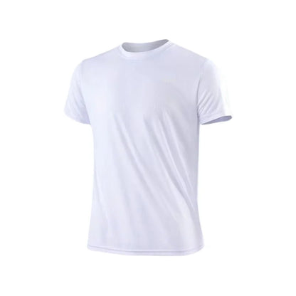 T-shirt de sport d'entraînement pour homme à manches courtes à séchage rapide
