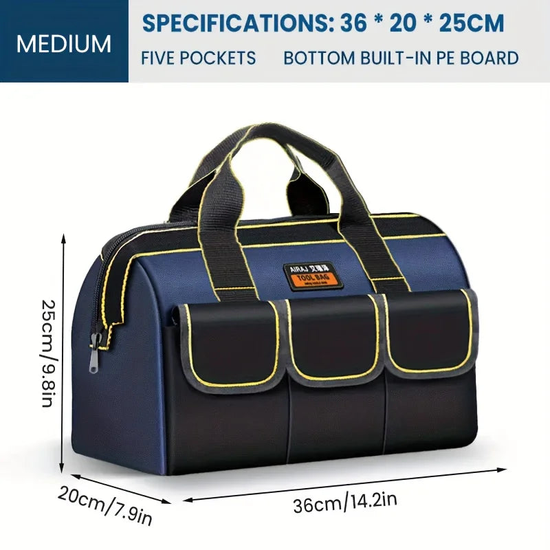Sacs à outils multifonctionnels en tissu Oxford, sacs d'électricien imperméables