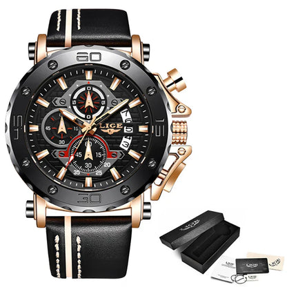 Montres Homme Grande Marque Luxe Quartz Montre Pour Homme Étanche Sport Grand