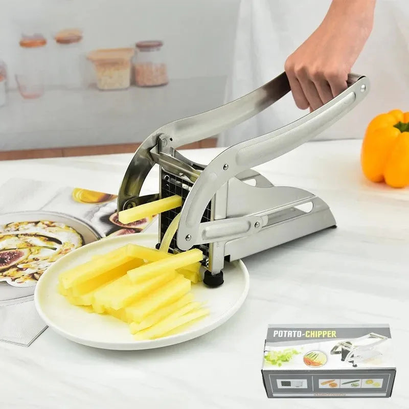 Les ustensiles de cuisine sont de bons outils, trancheuse à pommes de terre, coupe-frites manuel
