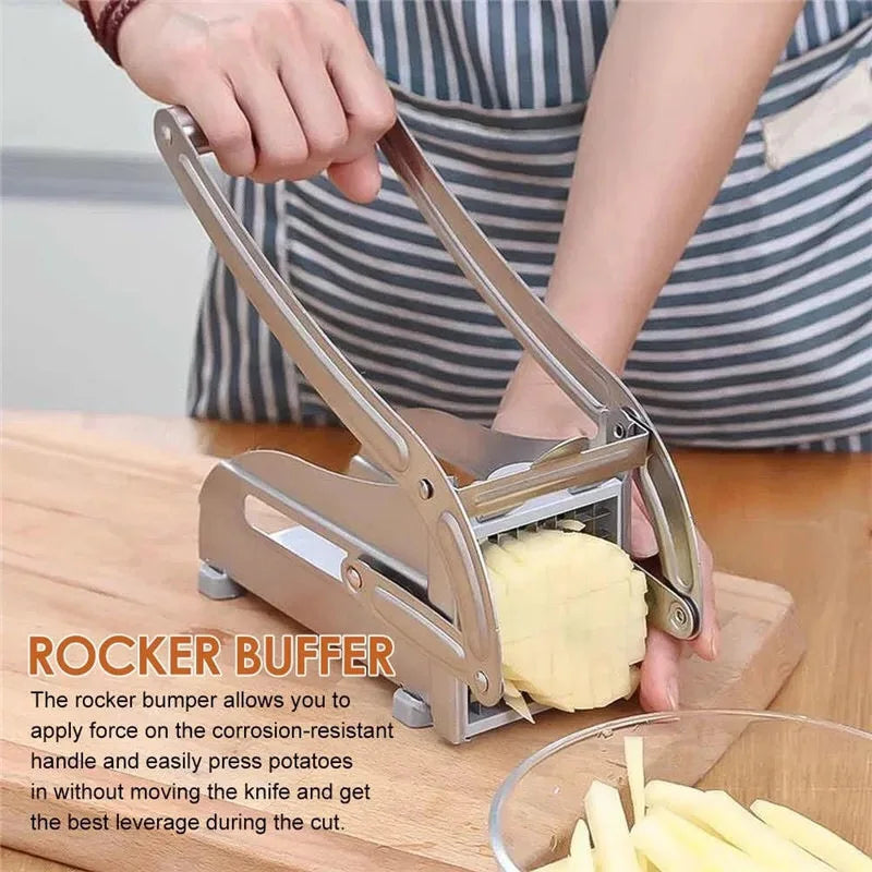 Les ustensiles de cuisine sont de bons outils, trancheuse à pommes de terre, coupe-frites manuel