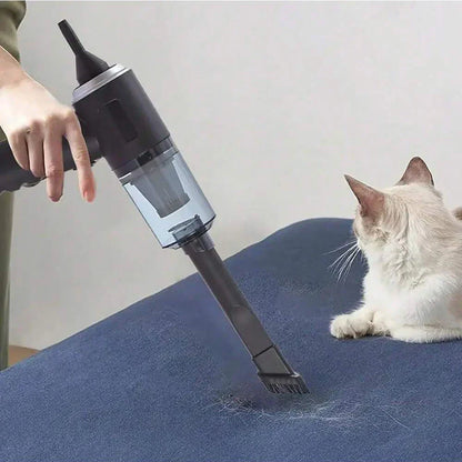 Aspirateur balai sans fil puissant, double usage maison et voiture