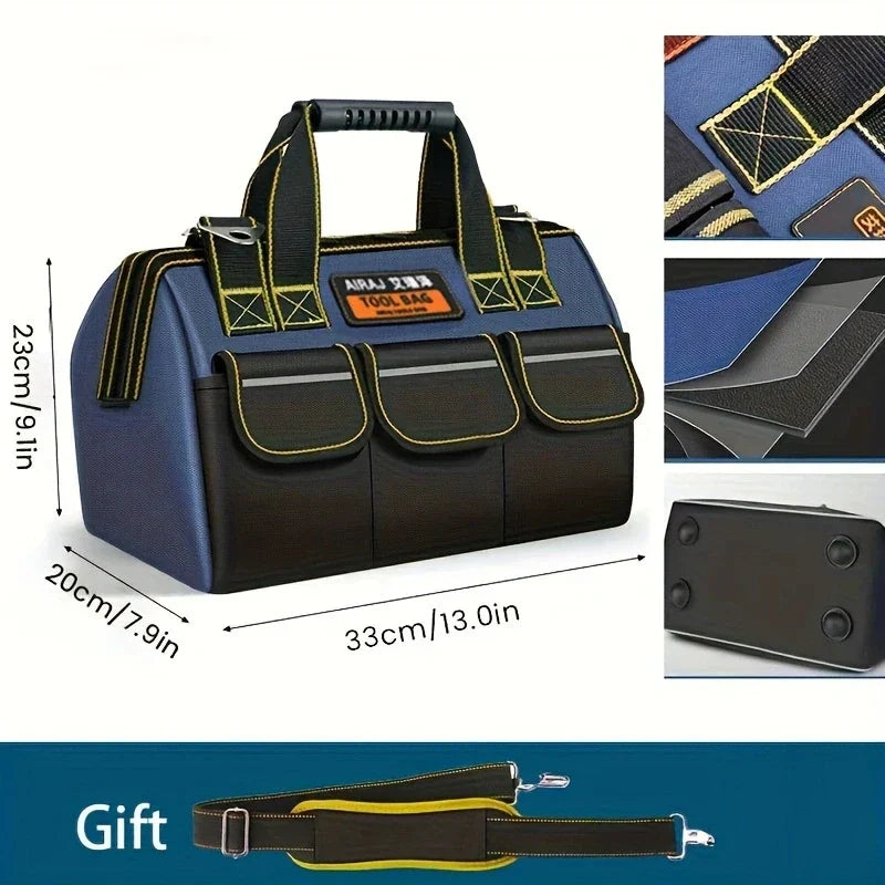 Sacs à outils multifonctionnels en tissu Oxford, sacs d'électricien imperméables