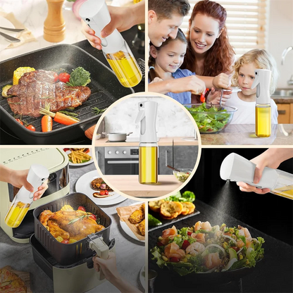 Vaporisateur Bouteille Distributrice d'Huile d'Olive - Réutilisable Alimentaire