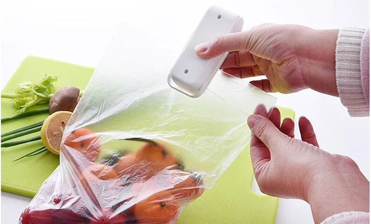 Mini machine à sceller les sacs thermiques, scelleuse de sacs, sacs alimentaires en plastique thermique, fermeture de sac portable, scelleuse alimentaire, emballage alimentaire, scelleuse thermique