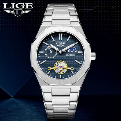 Montres Mécaniques Hommes Mode Luxe Automatique Montre Homme Étanche Lumineuse