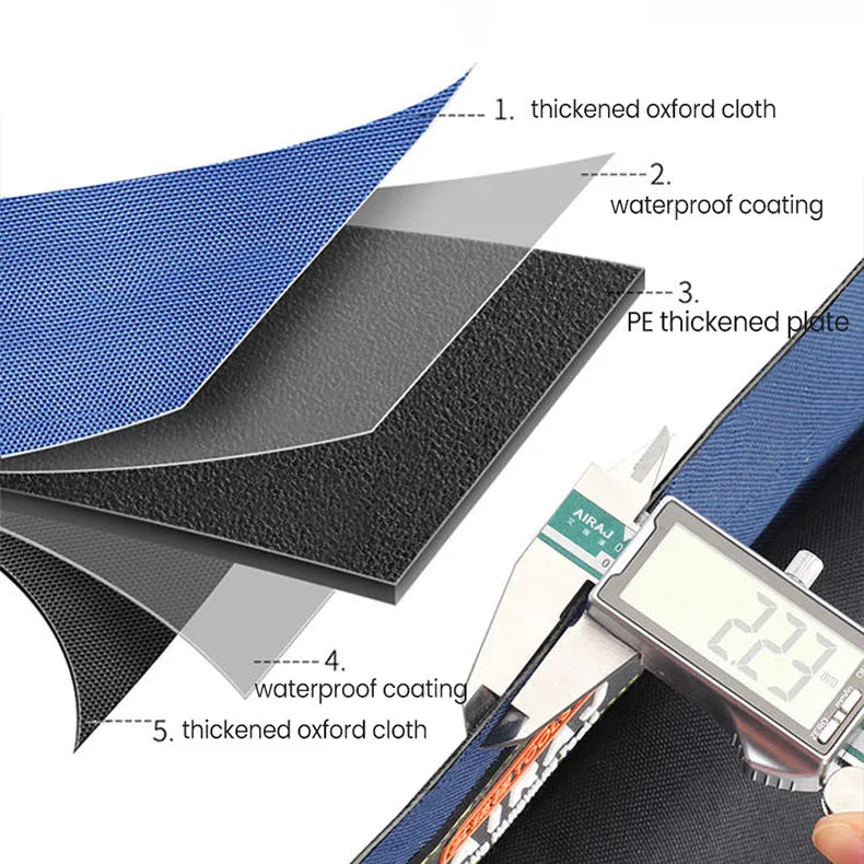 Sacs à outils multifonctionnels en tissu Oxford, sacs d'électricien imperméables