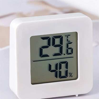 Mini-thermomètre et hygromètre d'intérieur portatif à affichage numérique électronique