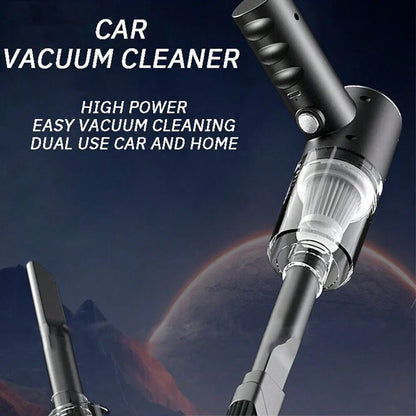 Aspirateur balai sans fil puissant, double usage maison et voiture