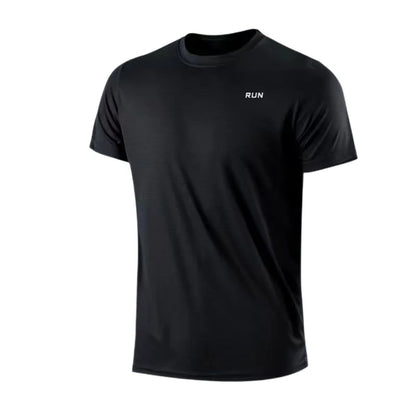 T-shirt de sport d'entraînement pour homme à manches courtes à séchage rapide