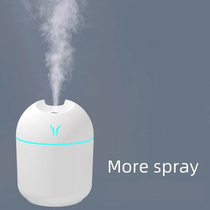 Humidificateur d'air USB Mini diffuseur d'huiles essentielles aromatiques pour la maison avec lampe LED couleur