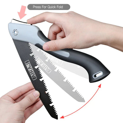 Scie pliable Scie à métaux pliante multifonction pour le travail du bois
