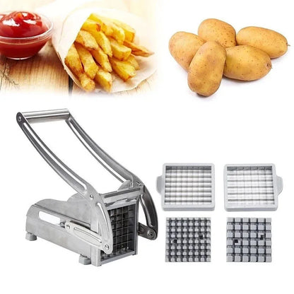Les ustensiles de cuisine sont de bons outils, trancheuse à pommes de terre, coupe-frites manuel