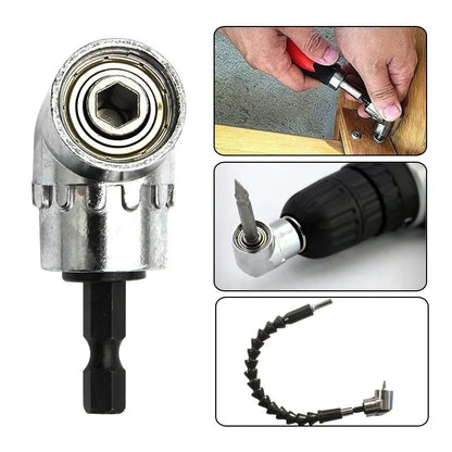 Raccord d'angle pour perceuse électrique à douille d'extension pour tournevis