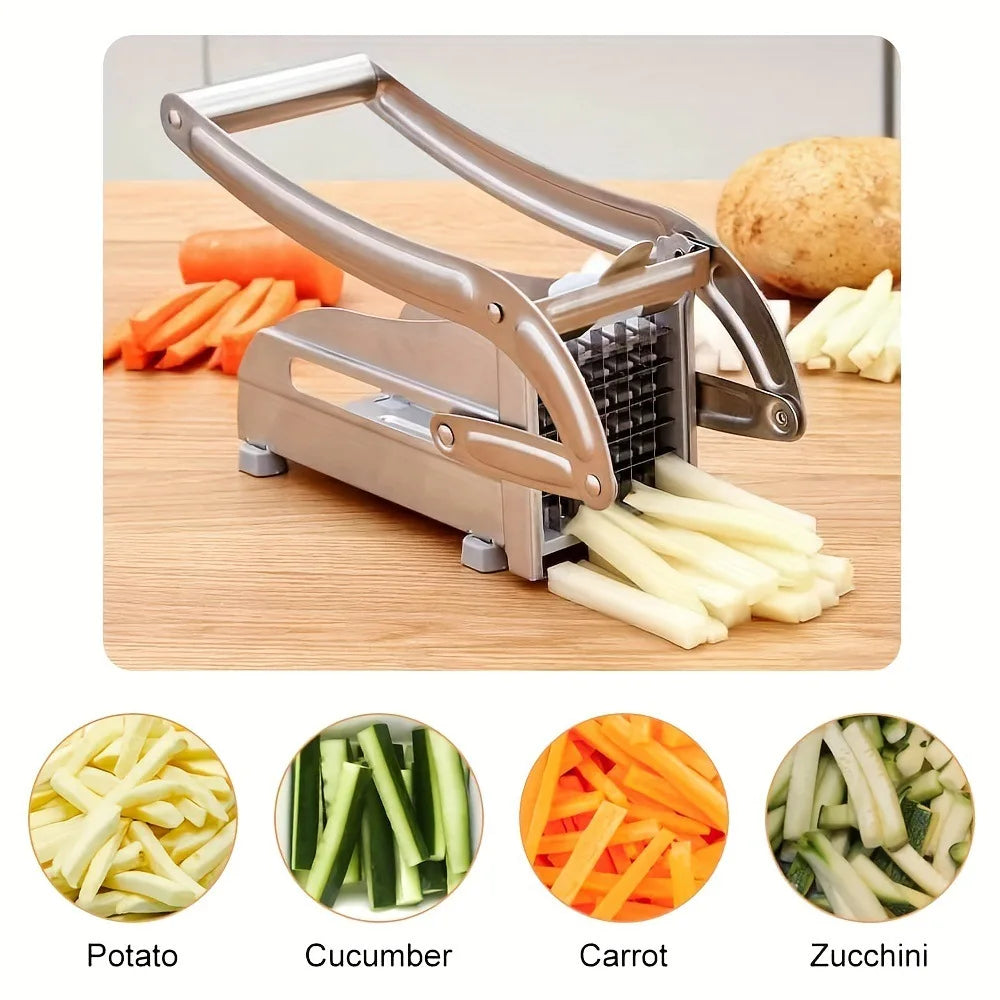 Les ustensiles de cuisine sont de bons outils, trancheuse à pommes de terre, coupe-frites manuel