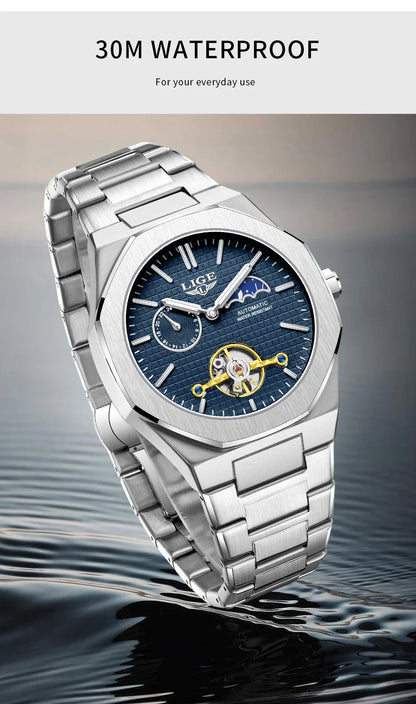 Montres Mécaniques Hommes Mode Luxe Automatique Montre Homme Étanche Lumineuse
