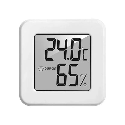 Mini-thermomètre et hygromètre d'intérieur portatif à affichage numérique électronique