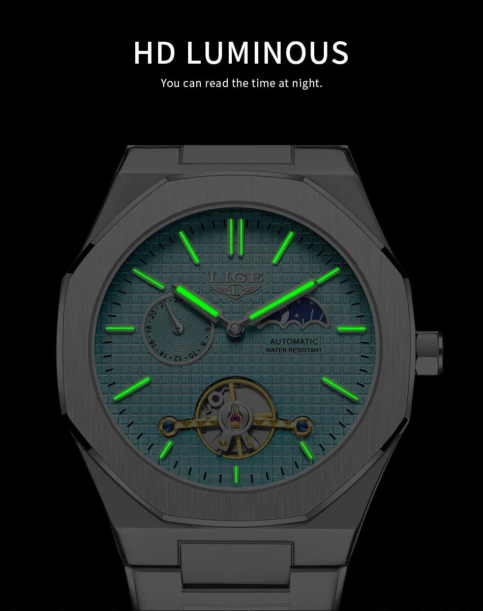 Montres de Sport pour Hommes Montre Automatique de Luxe Homme