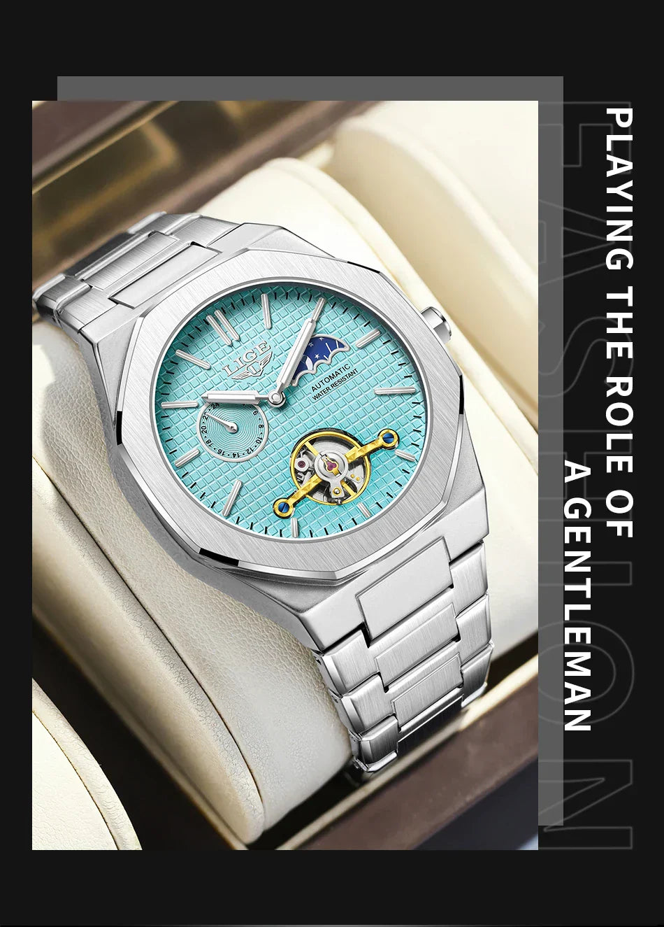 Montres de Sport pour Hommes Montre Automatique de Luxe Homme
