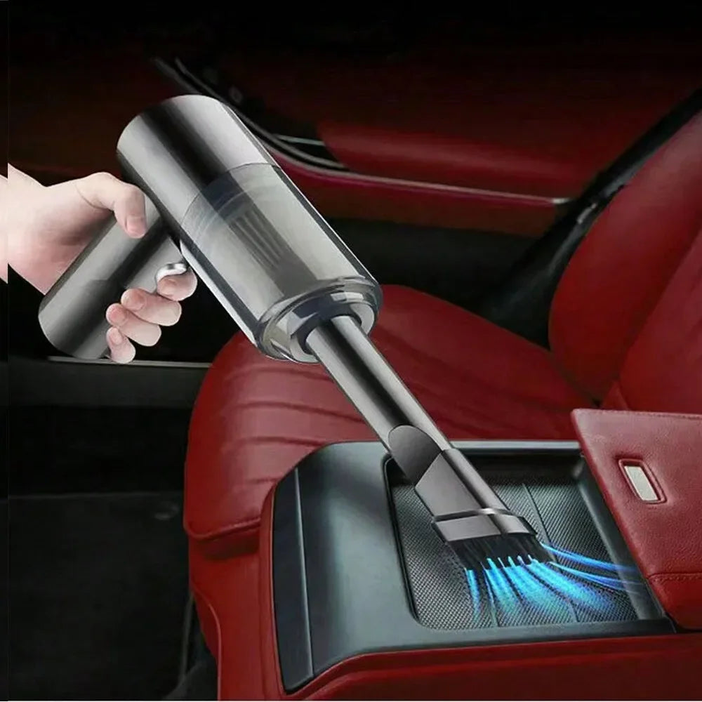 Aspirateur balai sans fil puissant, double usage maison et voiture