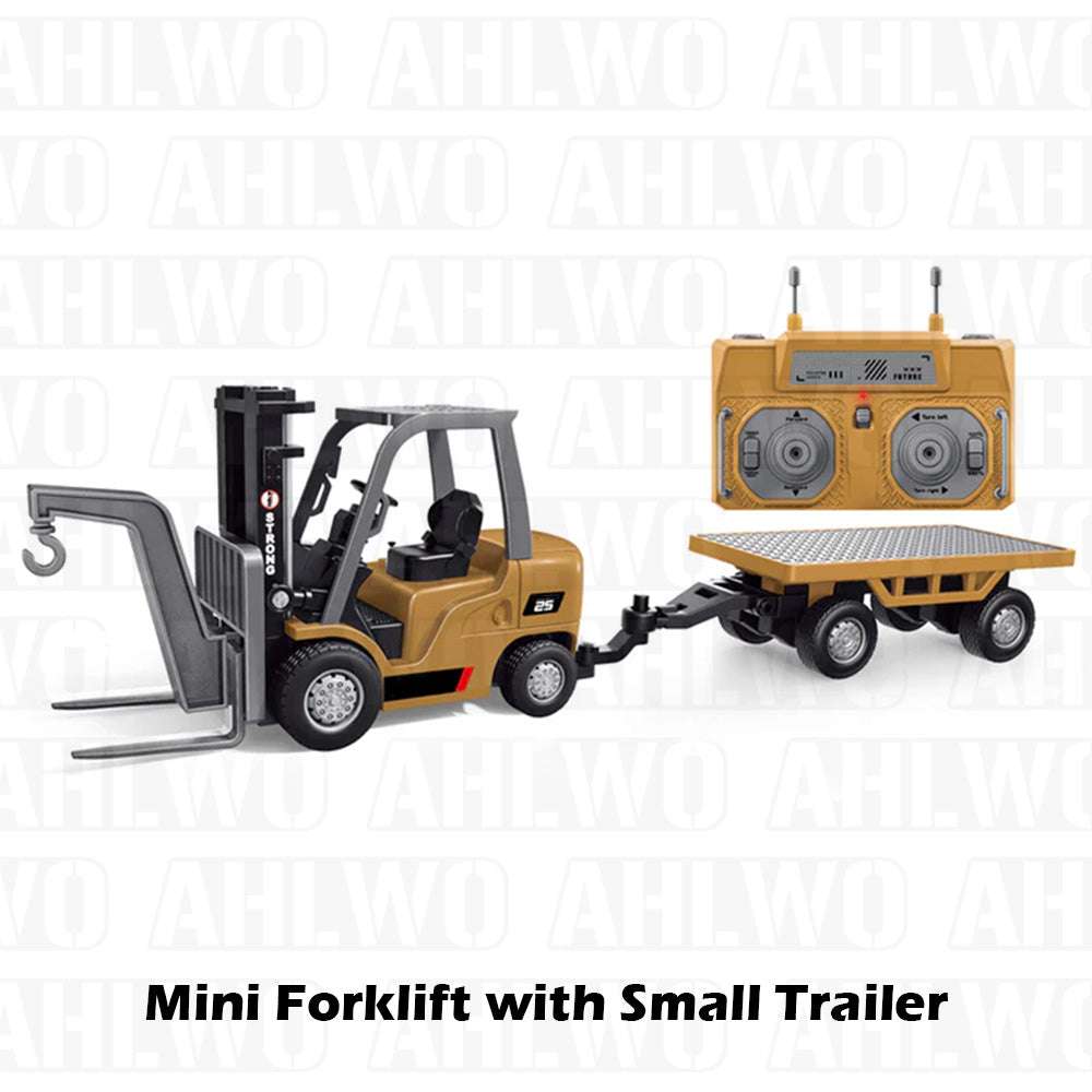 ⏰46% OFF - Mini Desktop Remote Control Forklift Truck Toy